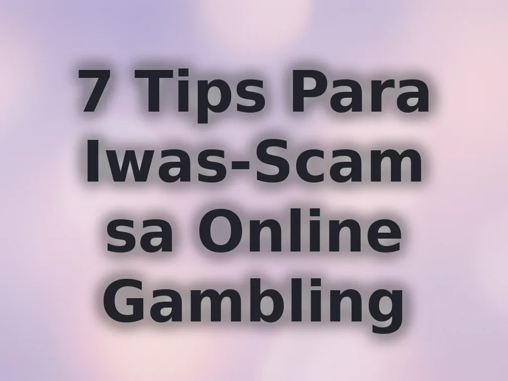 Anti-scam guide